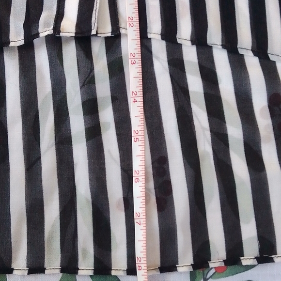 Sheer Sleeveless Blouse - Picture 9 of 12